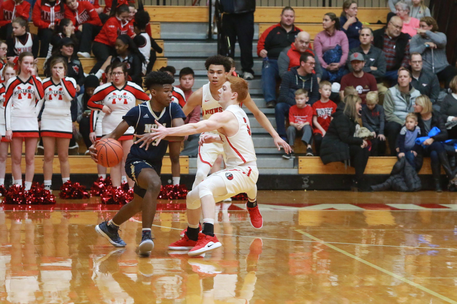 Gallery: Boys basketball - Bishop Noll at Munster